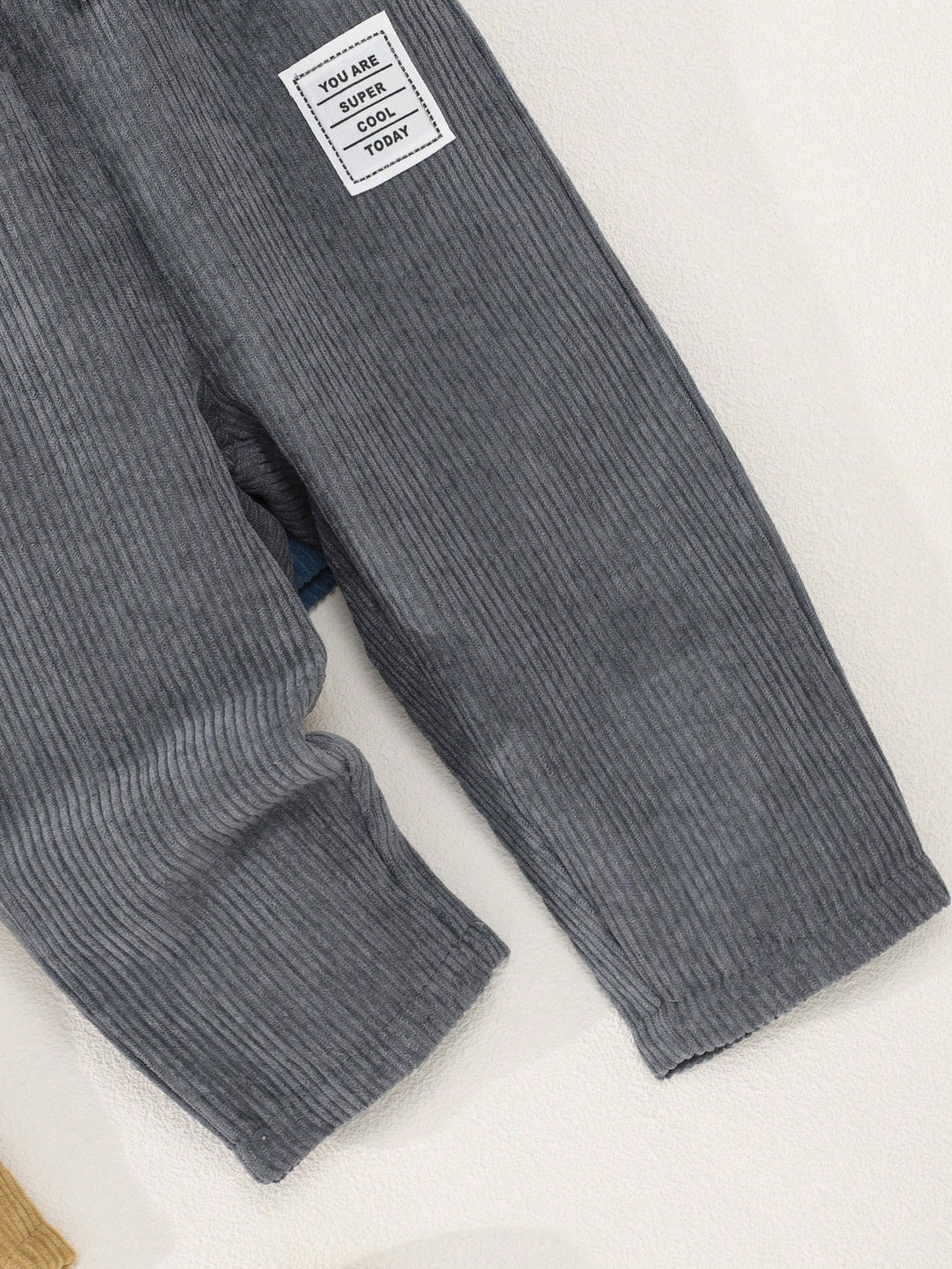 Pantalon corduroy casual SHEIN
