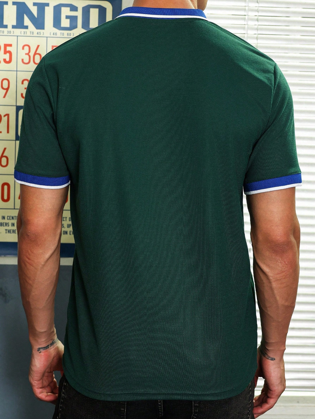 Tricou SHEIN, verde