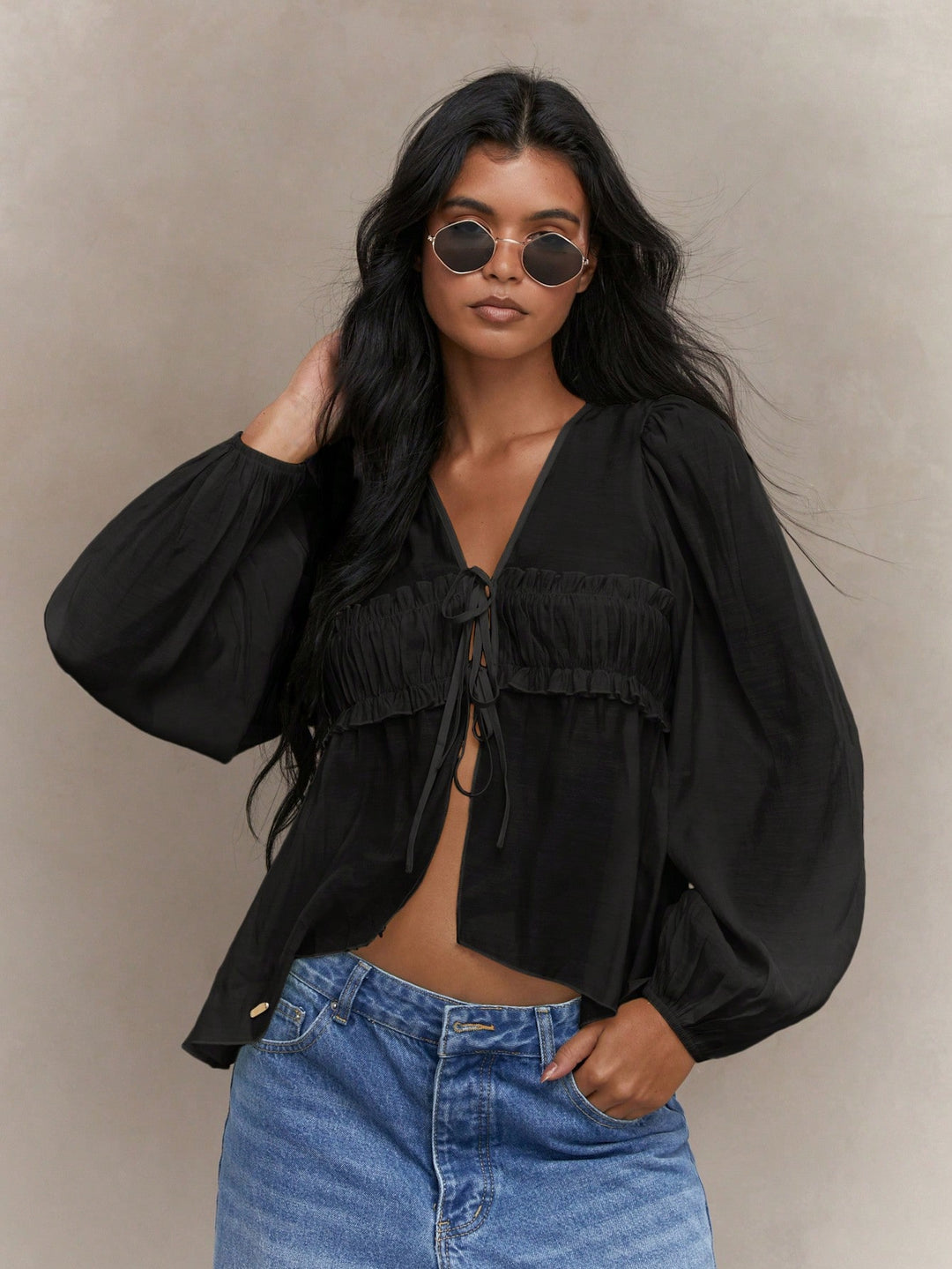 Camasa SHEIN, negru