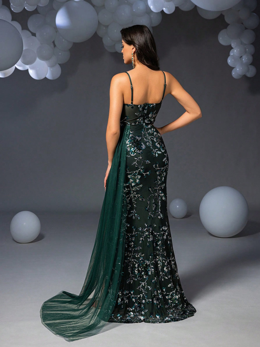 Rochie SHEIN, verde