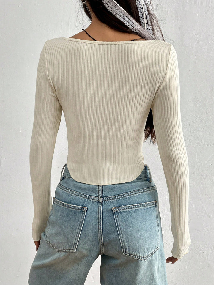 Tricou SHEIN, bej