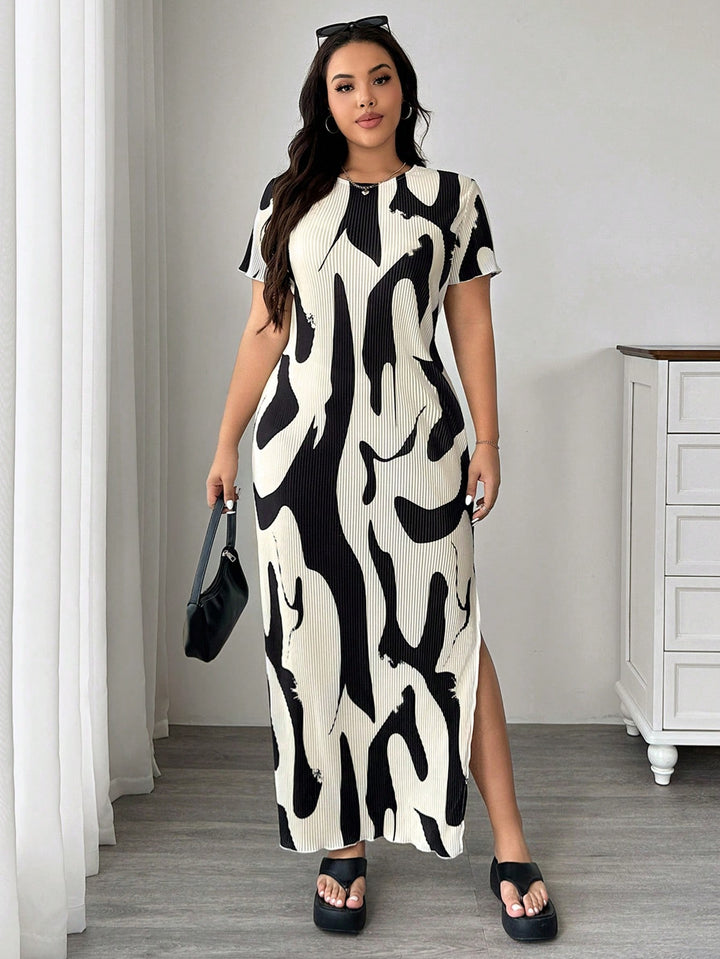 Rochie maxi SHEIN, mix culori