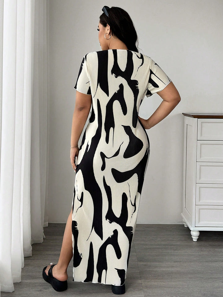 Rochie maxi SHEIN, mix culori