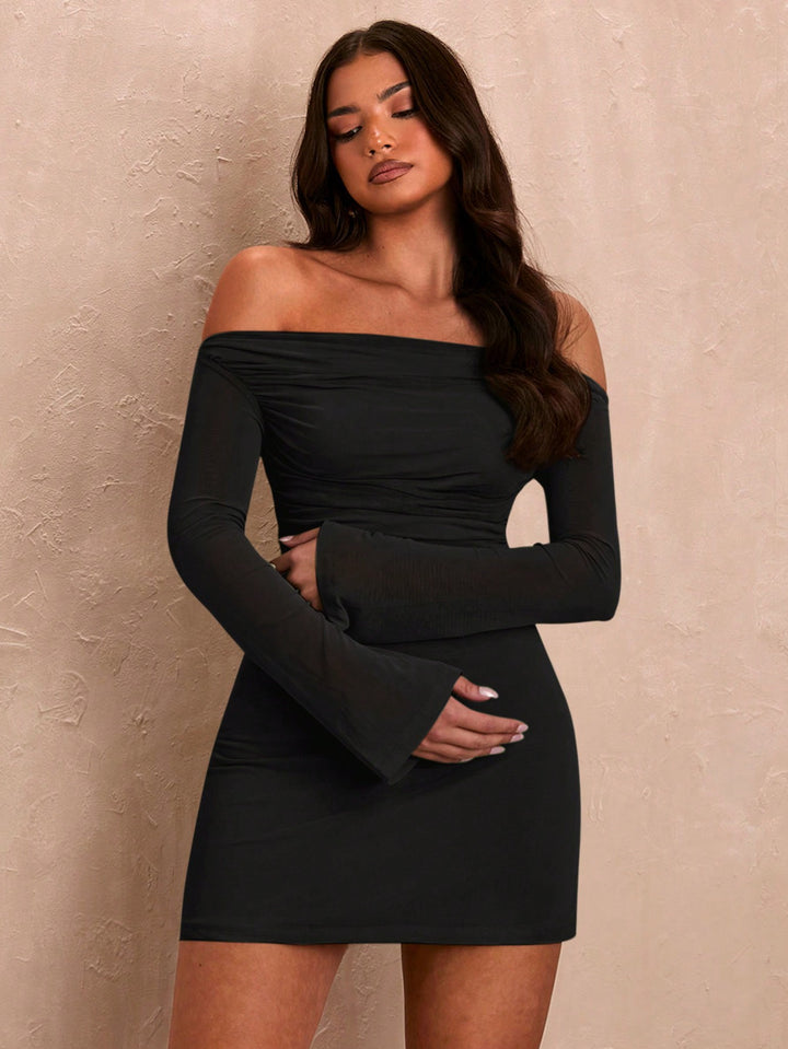 Rochie mini SHEIN, negru