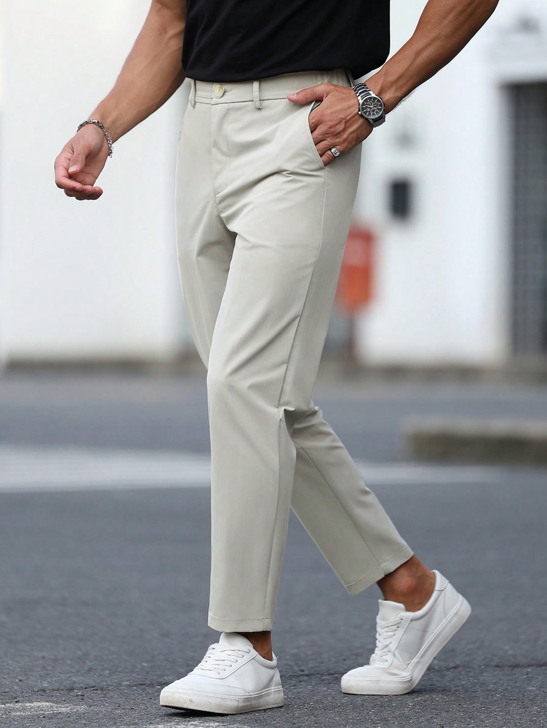 Pantaloni SHEIN, gri