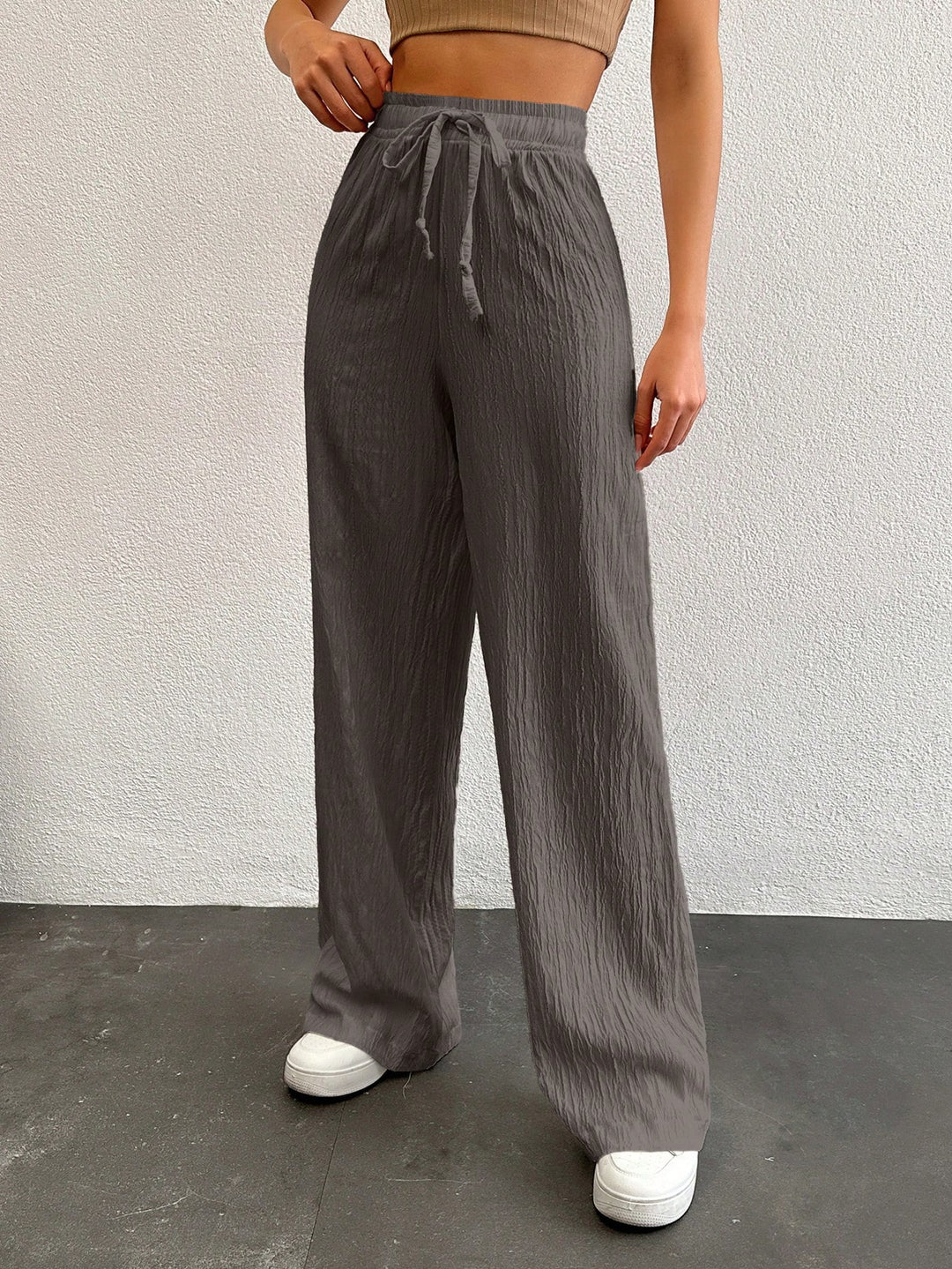 Pantaloni SHEIN, maro