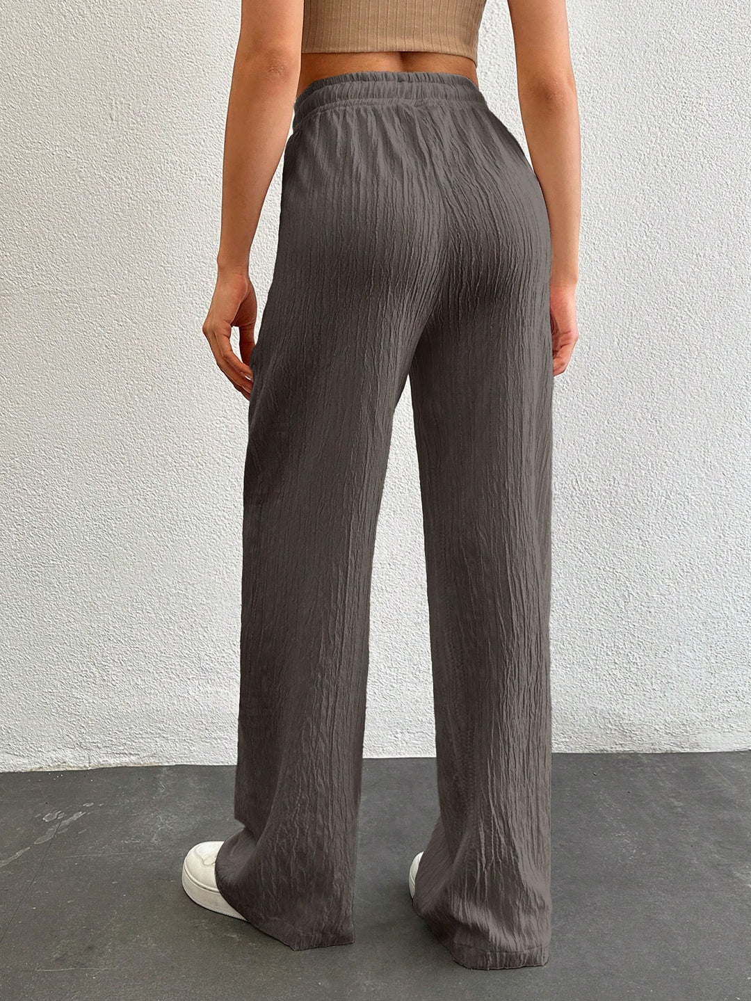 Pantaloni SHEIN, maro