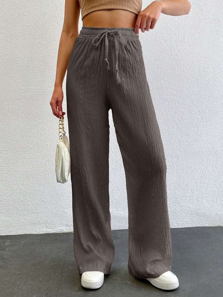 Pantaloni SHEIN, maro