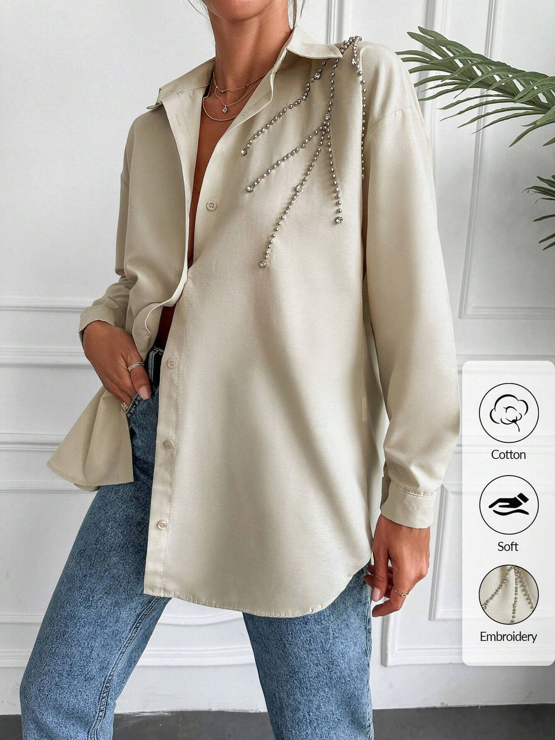 Shein ing, bézs