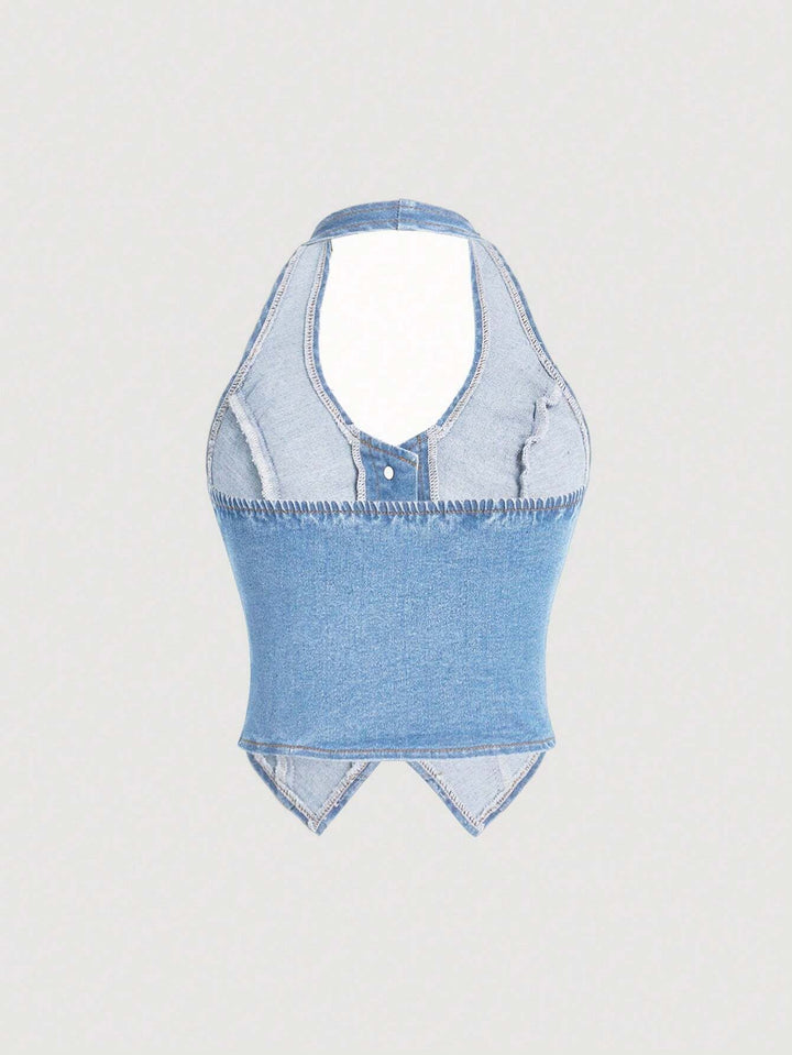 Top SHEIN, albastru