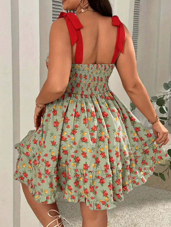 SHEIN mini ruha, zöld