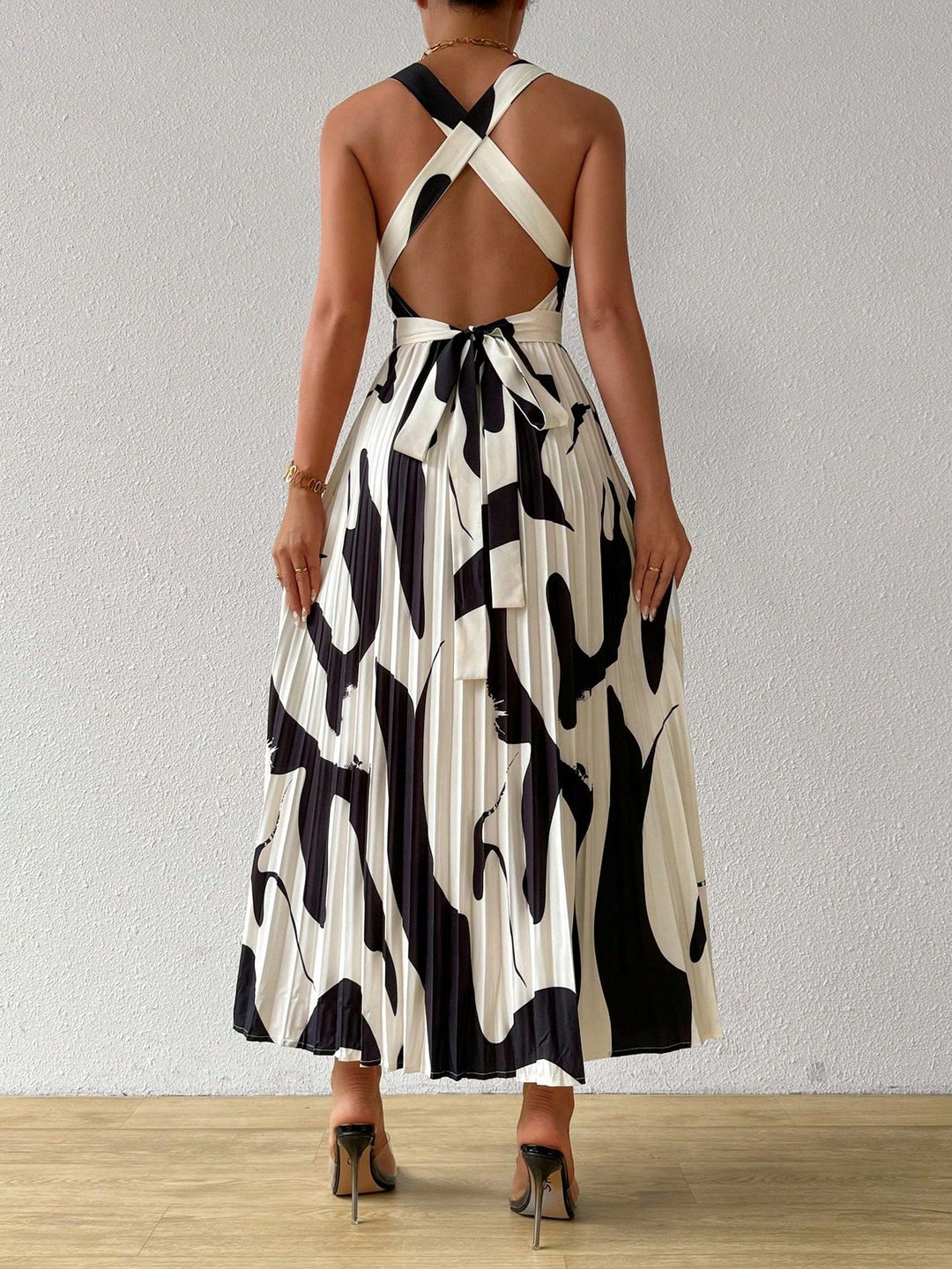 Rochie maxi SHEIN, mix culori