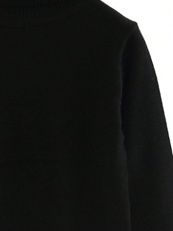 Pulover SHEIN, negru