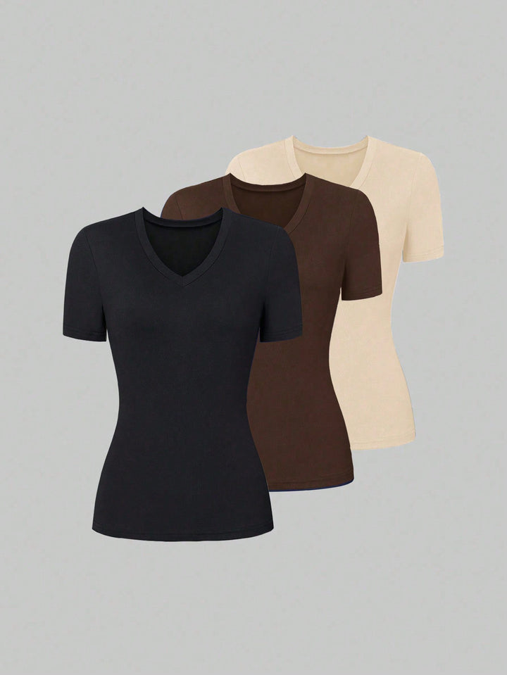 Tricou SHEIN, mix culori