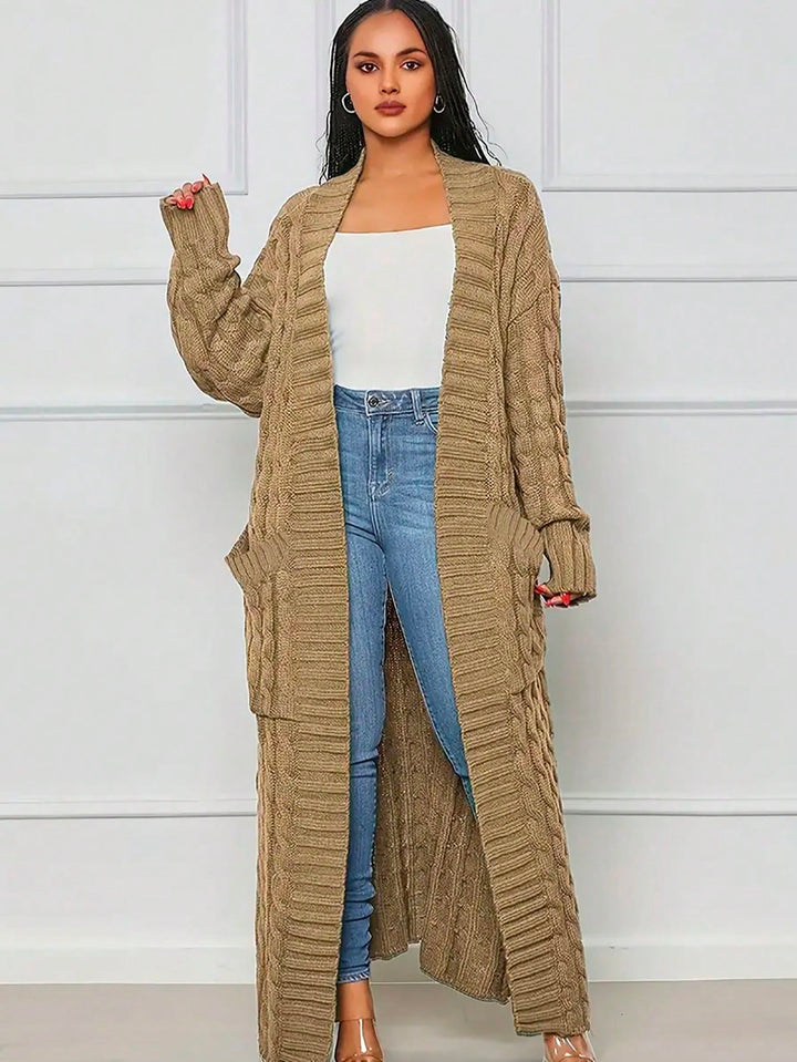 Cardigan SHEIN, kaki
