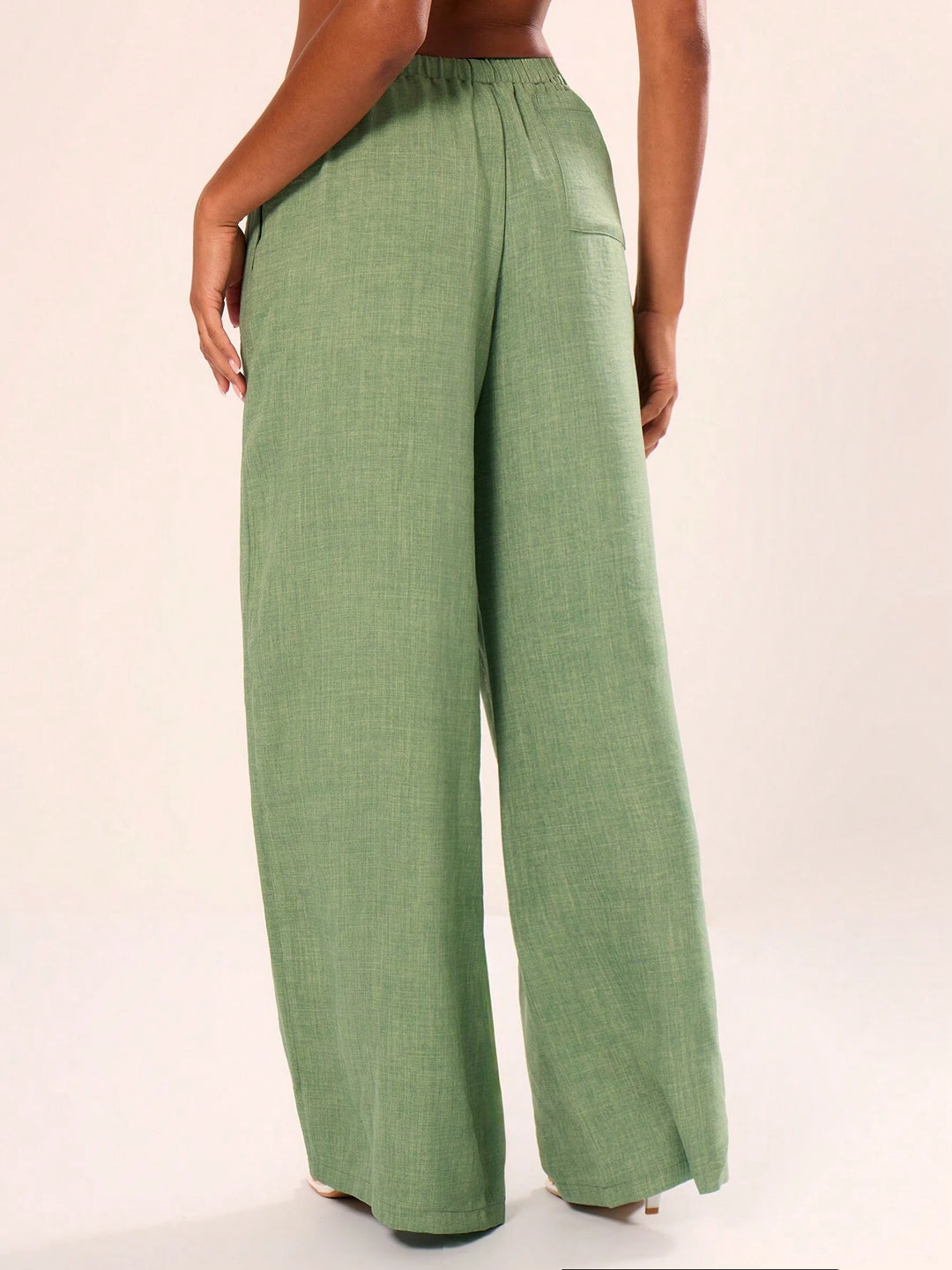 Pantaloni SHEIN, verde