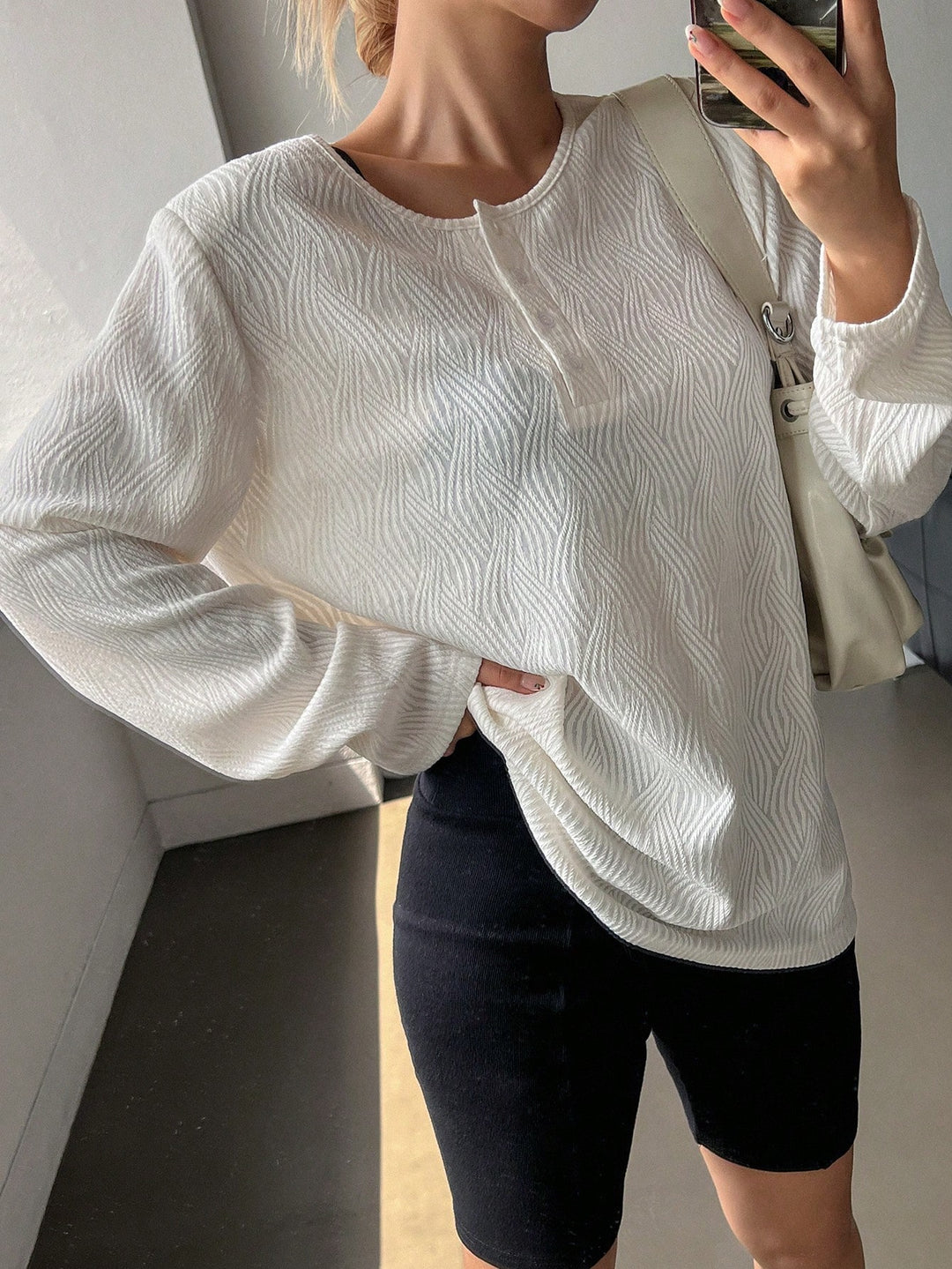 SHEIN póló, bézs