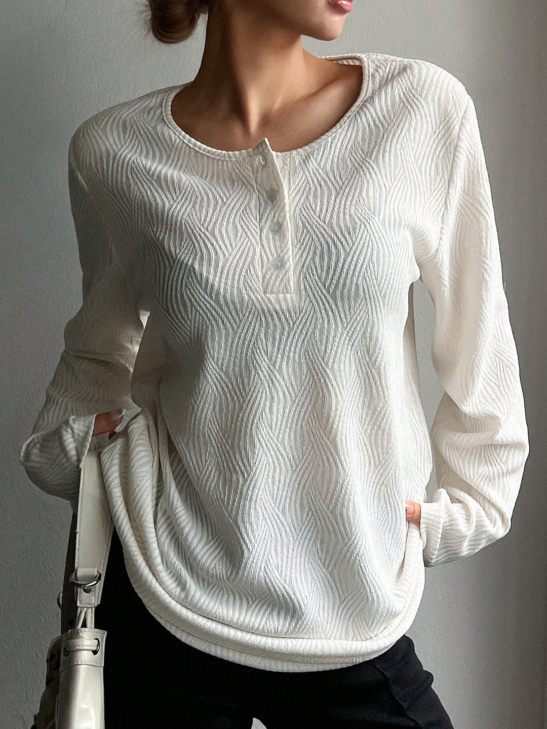 Tricou SHEIN, bej