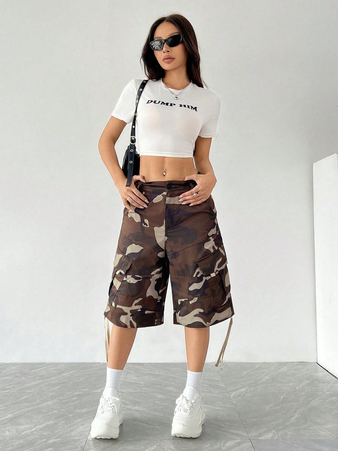 Pantaloni scurți de blugi SHEIN, mix culori