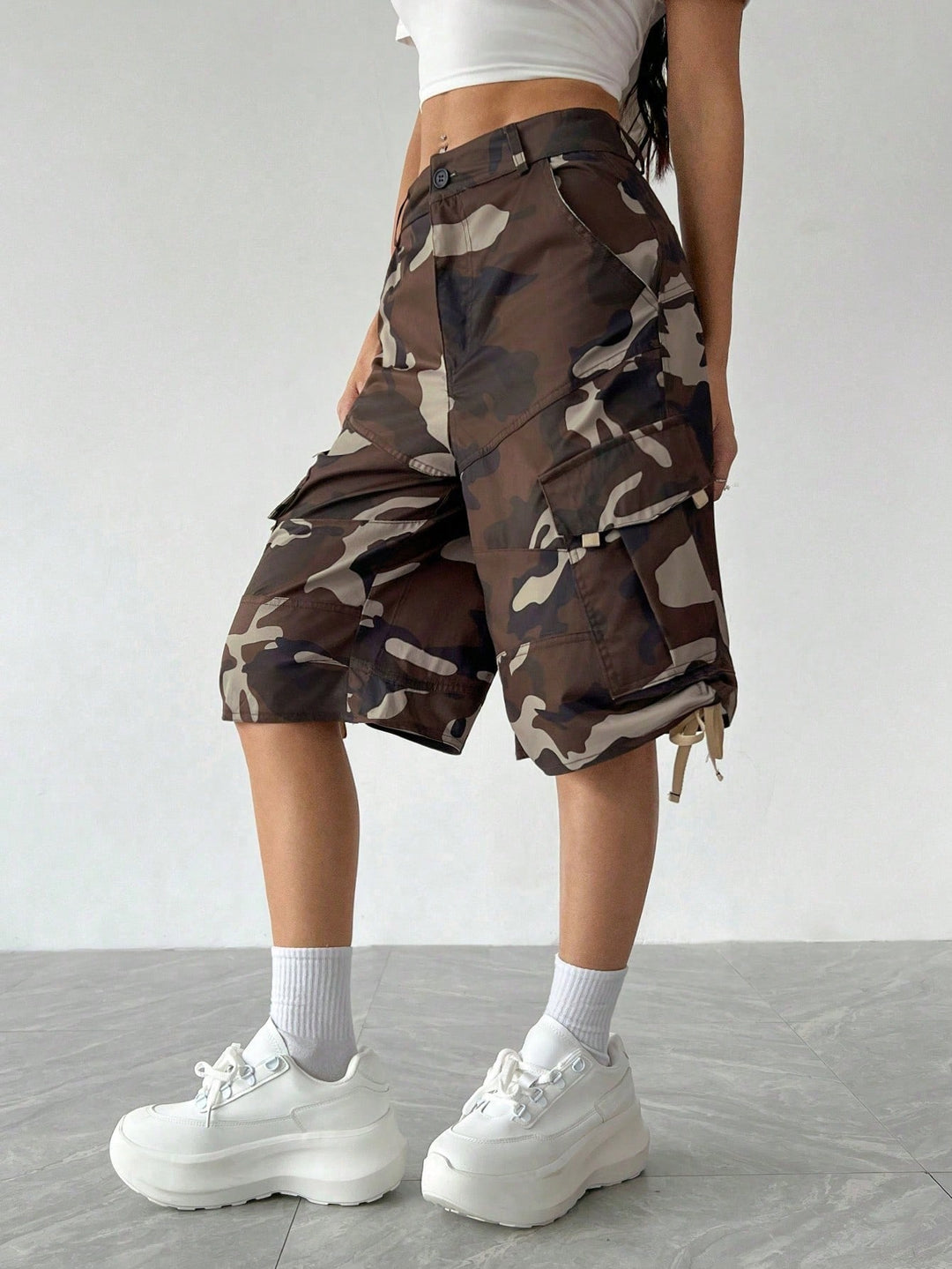 Pantaloni scurți de blugi SHEIN, mix culori