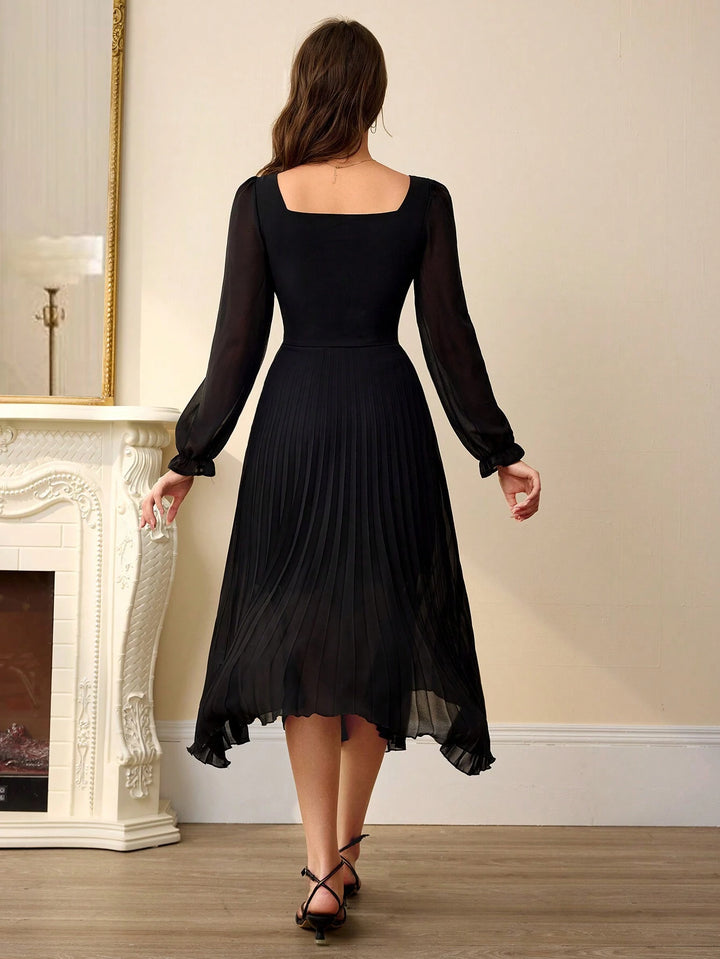 Rochie midi SHEIN, negru
