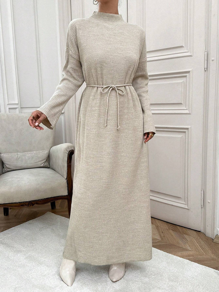 Rochie maxi SHEIN, bej
