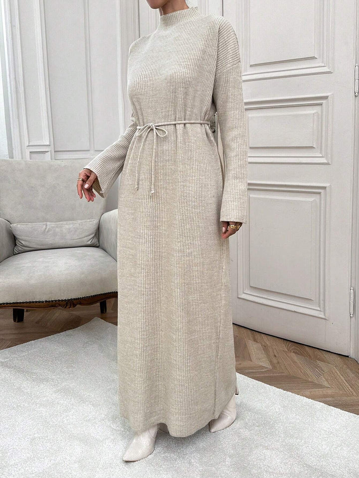 Rochie maxi SHEIN, bej