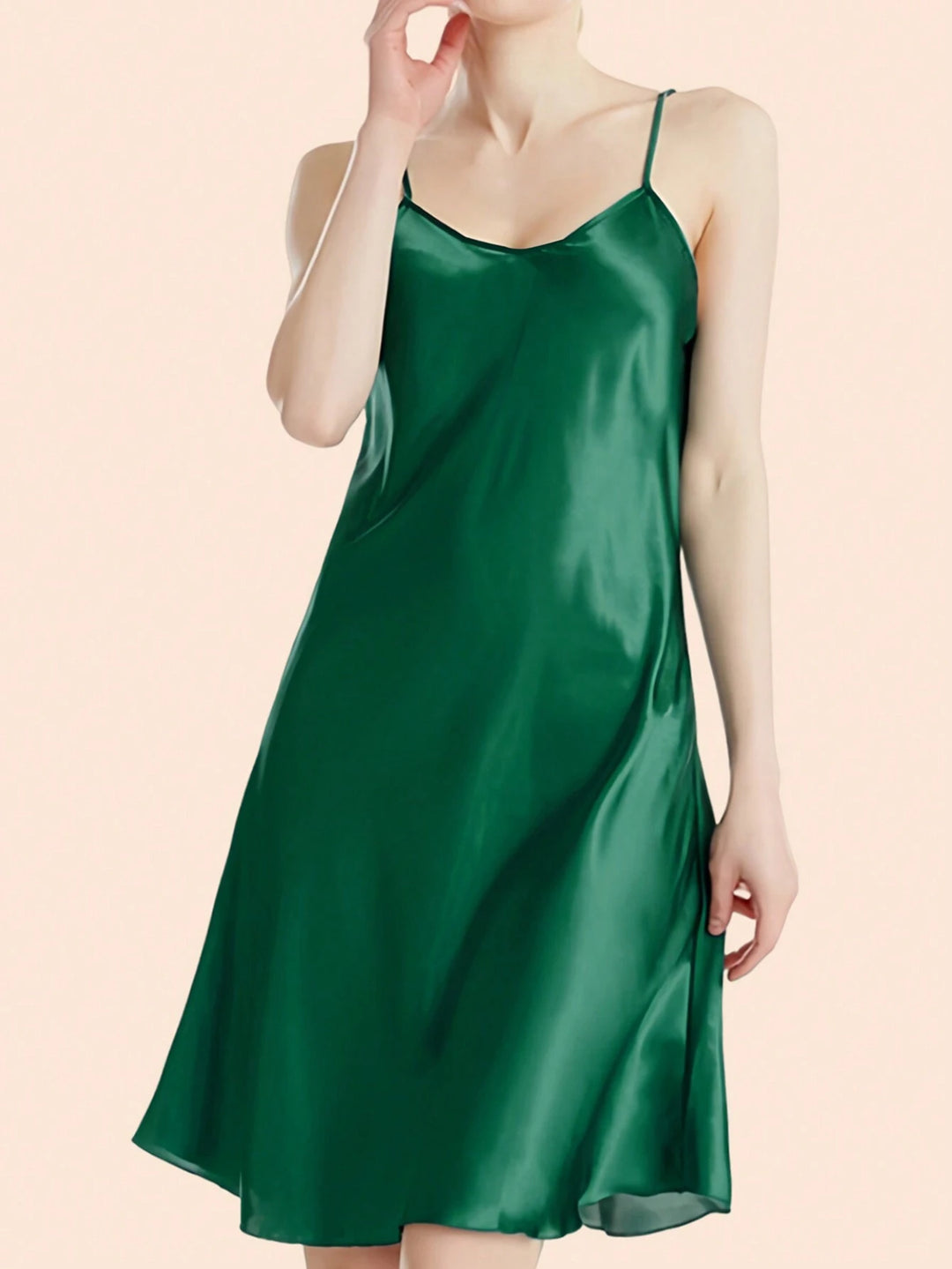 Rochie de noapte SHEIN, verde