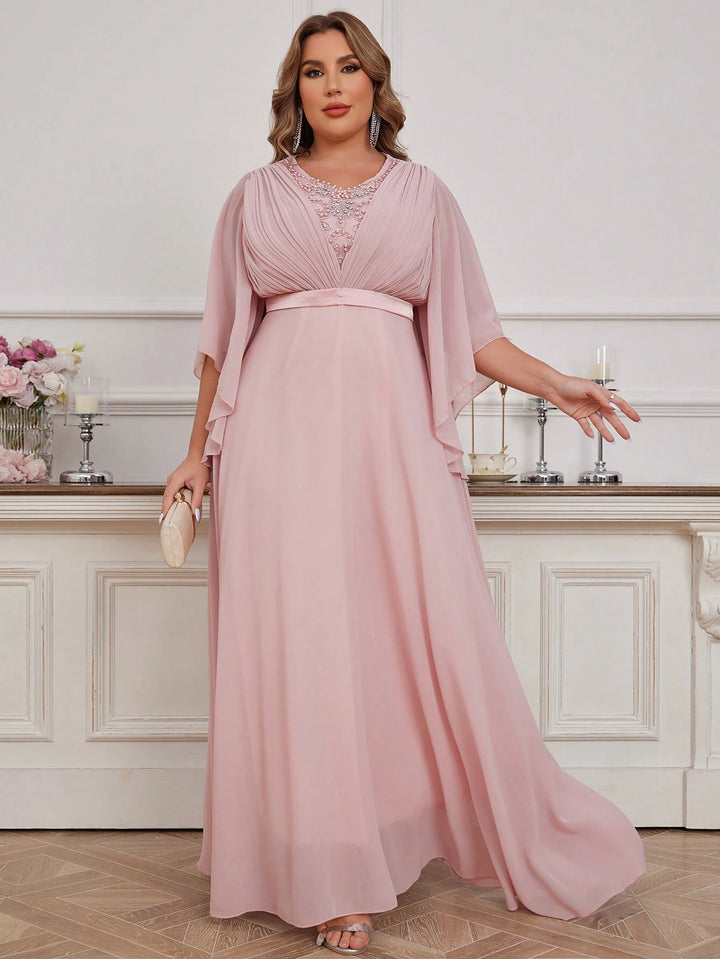 Rochie de ocazie SHEIN, roz