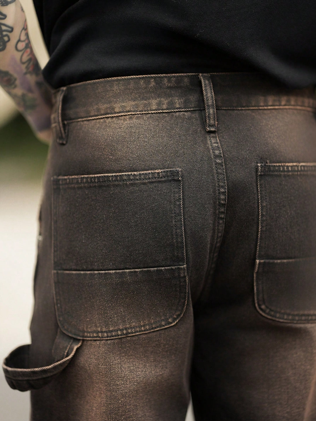 Jeans SHEIN, negru