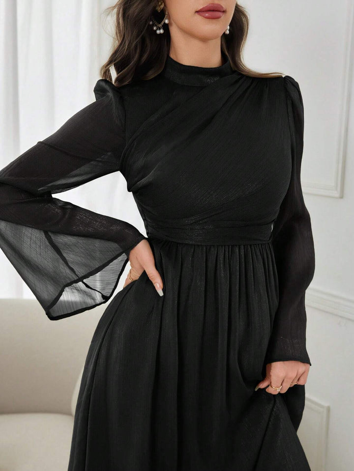Rochie midi SHEIN, negru