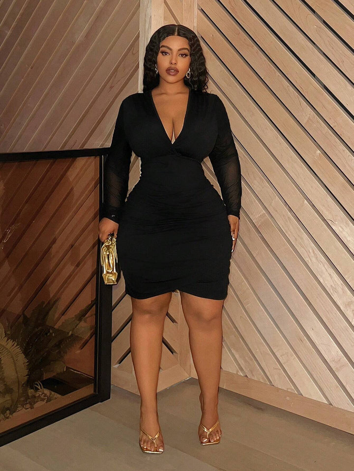 Rochie mini SHEIN, negru