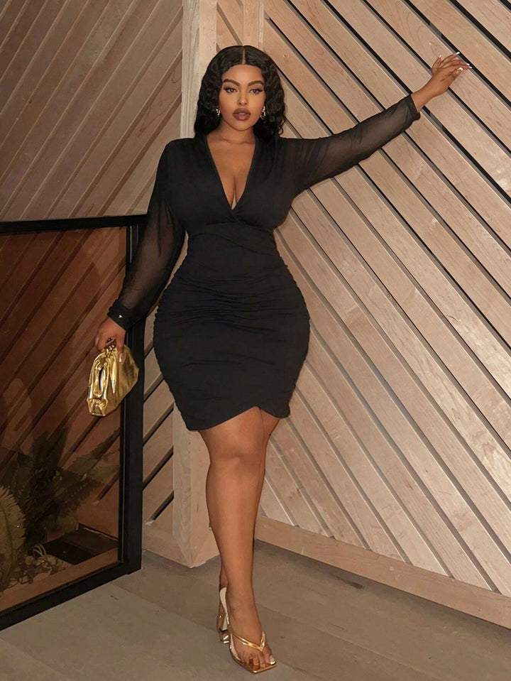 Rochie mini SHEIN, negru