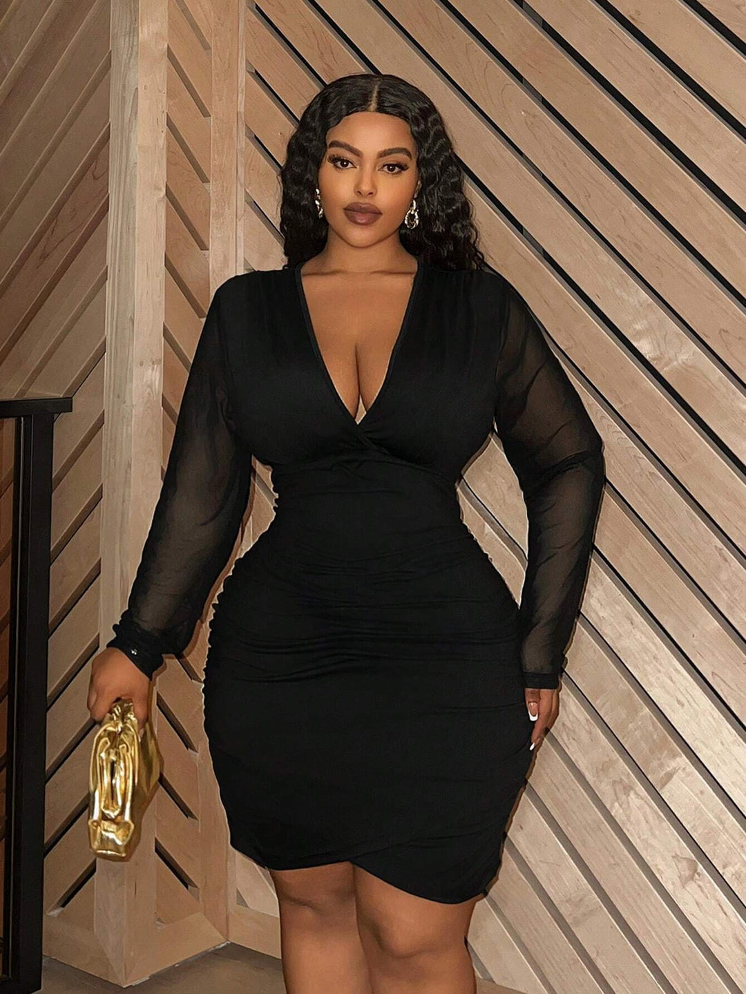 Rochie mini SHEIN, negru