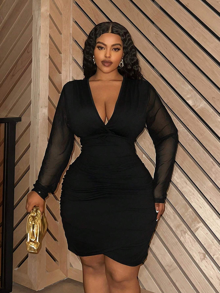 Rochie mini SHEIN, negru