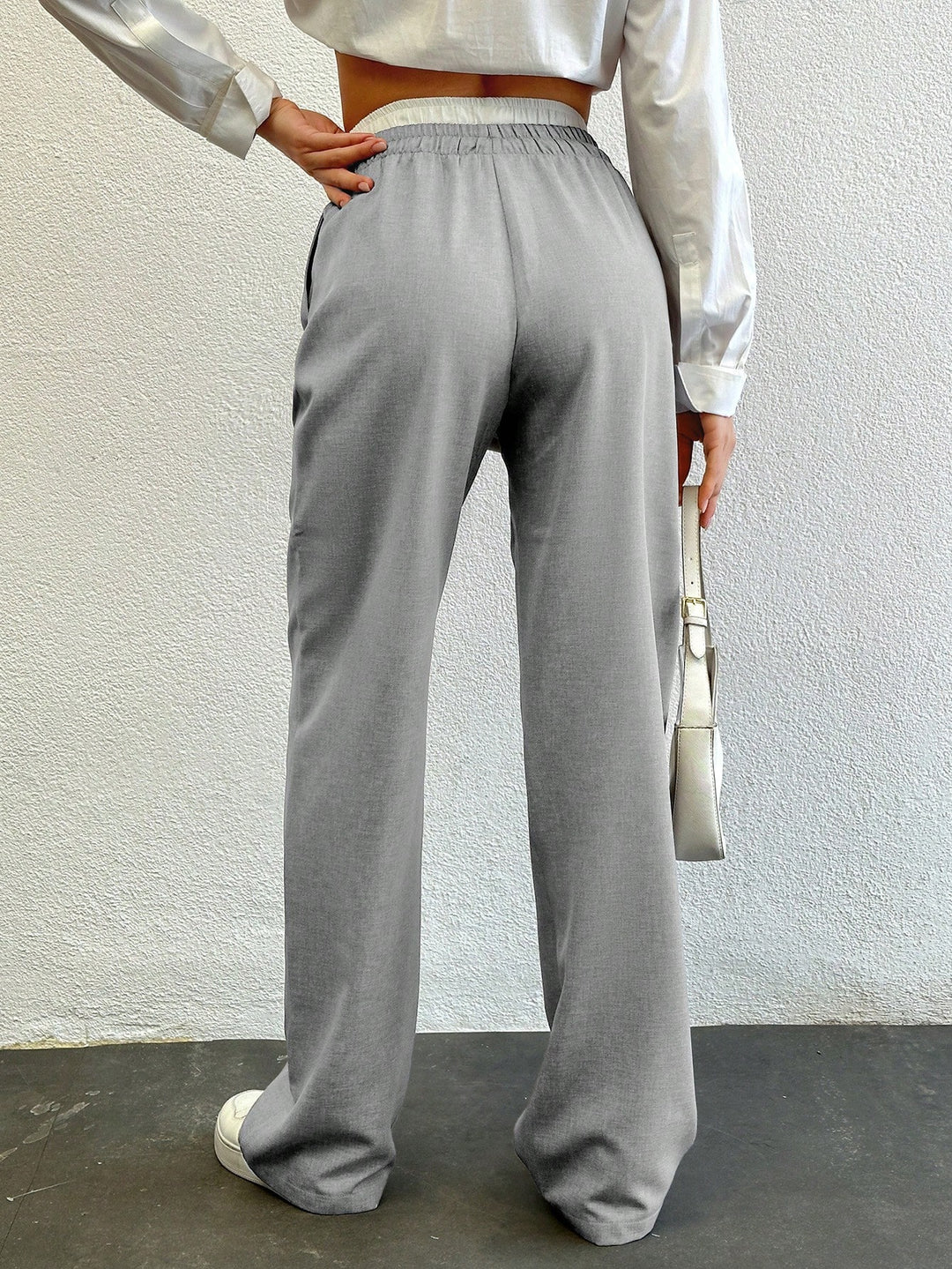 Pantaloni SHEIN, gri