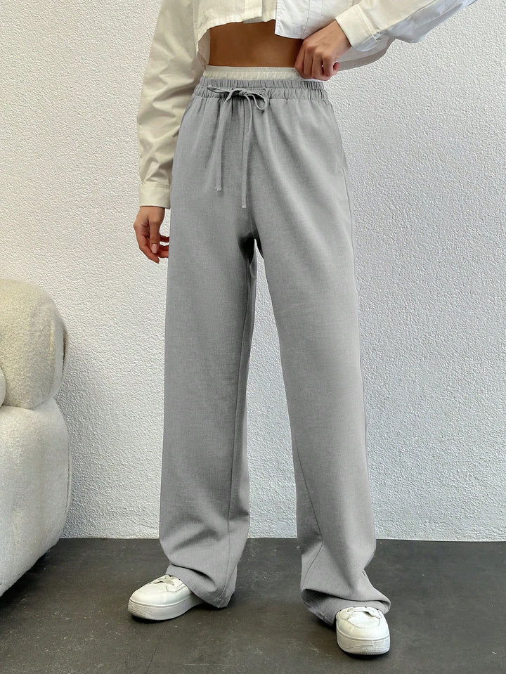 Pantaloni SHEIN, gri