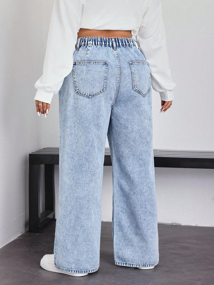 Jeans SHEIN, albastru