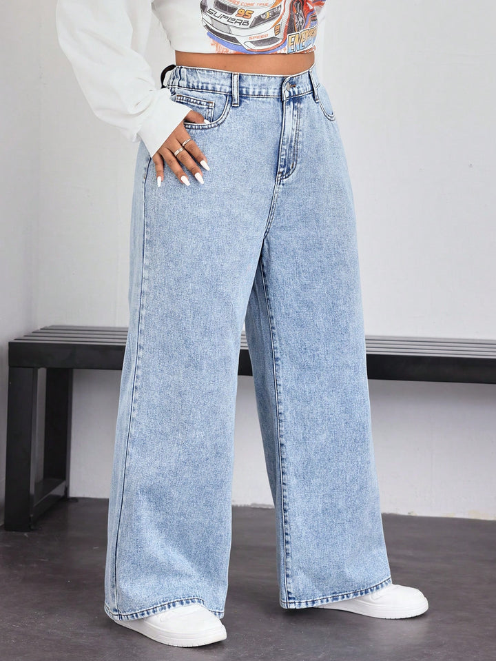 Jeans SHEIN, albastru