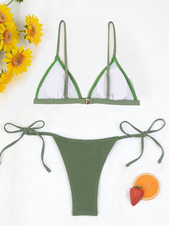 Set bikini SHEIN, verde