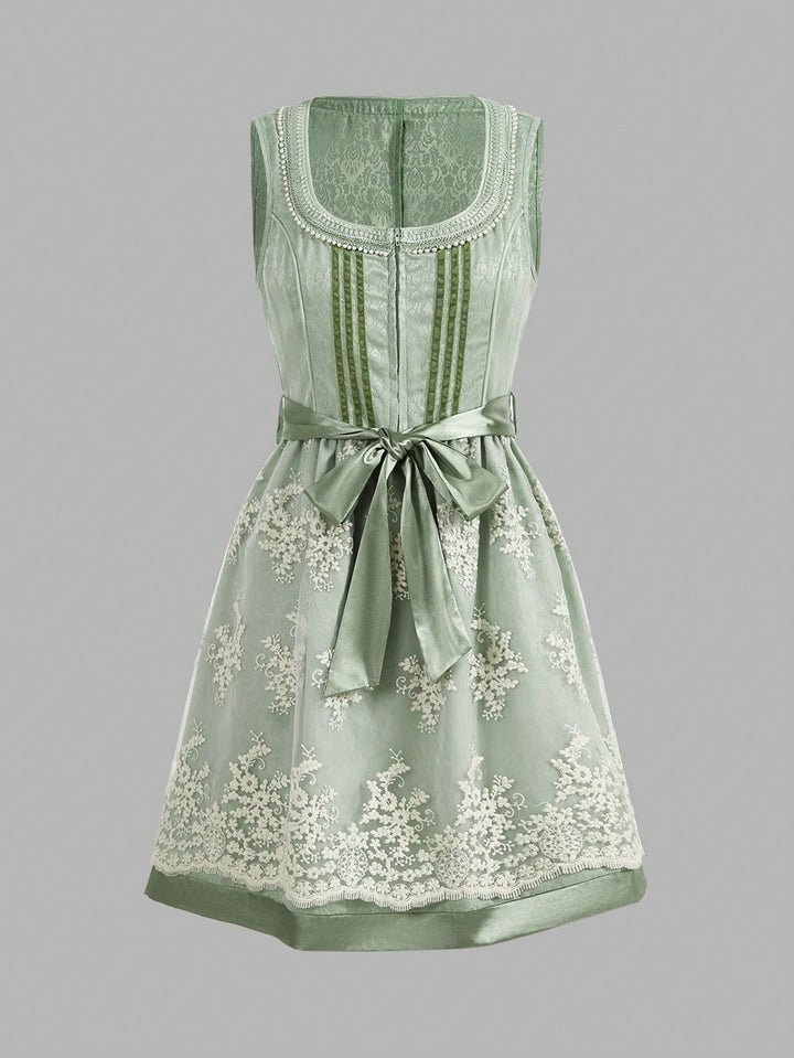 Rochie scurtă SHEIN, verde