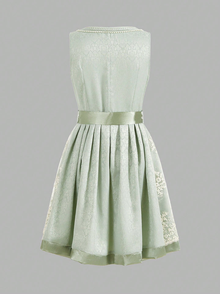 Rochie scurtă SHEIN, verde