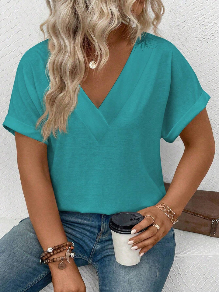 Tricou SHEIN, turcoaz