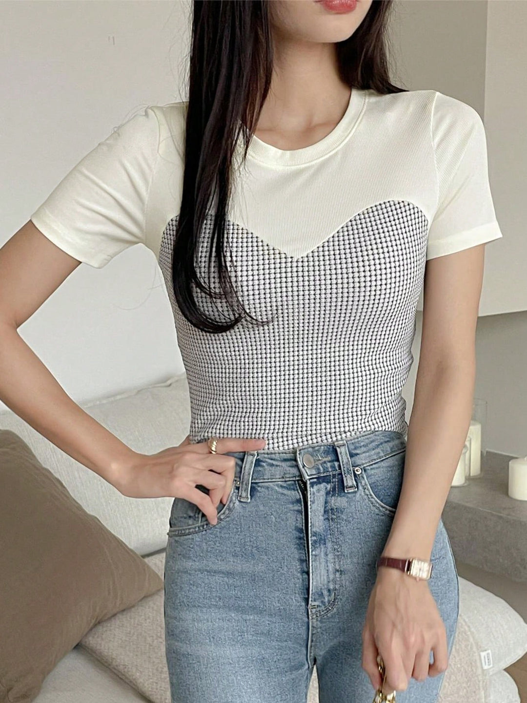 Tricou SHEIN, mix culori