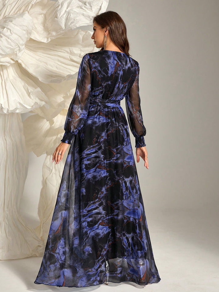 Rochie maxi SHEIN, mix culori