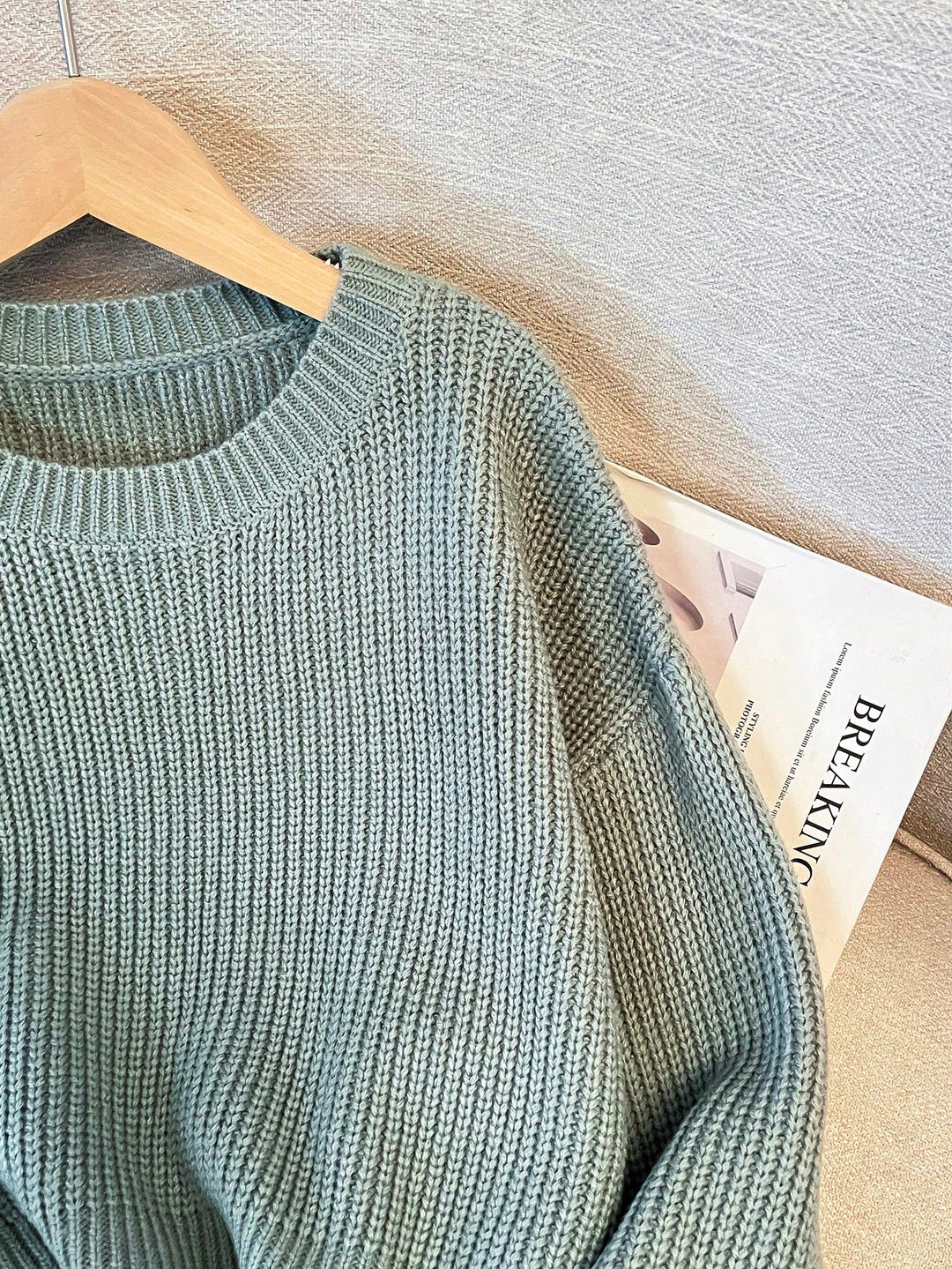 Pulover SHEIN, verde