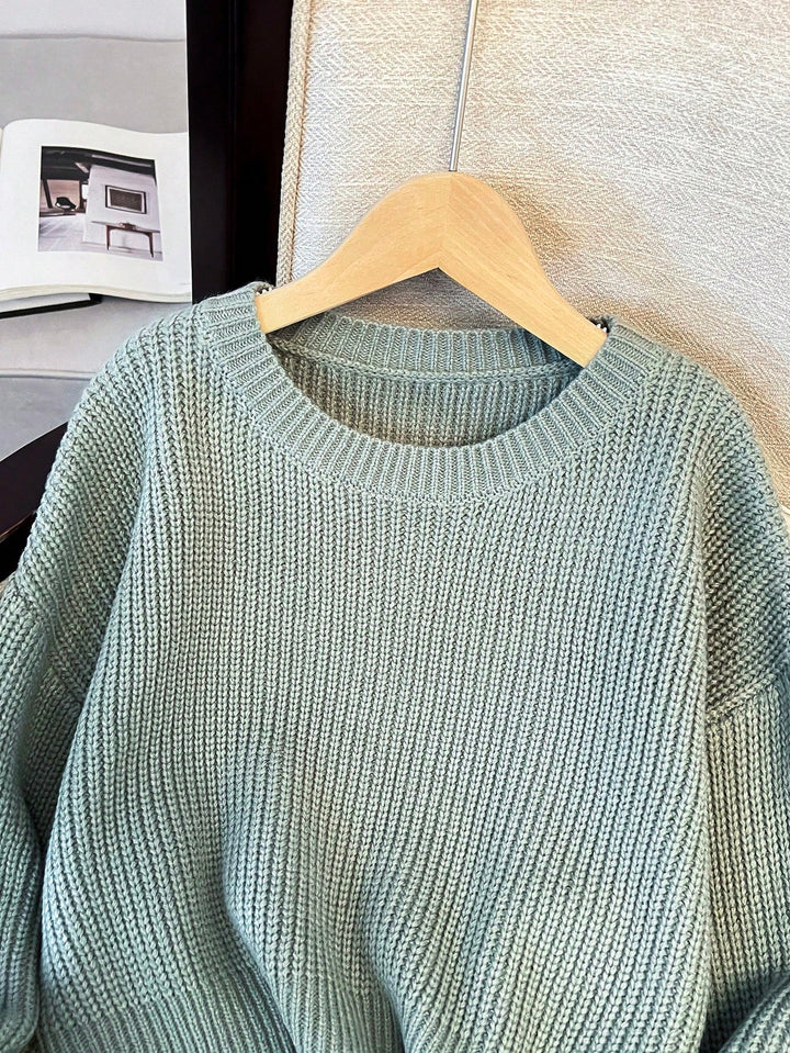 Pulover SHEIN, verde