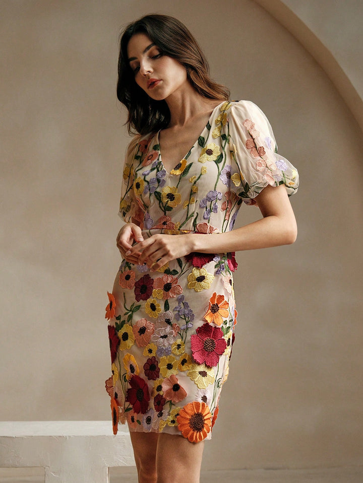 Rochie scurtă SHEIN, mix culori