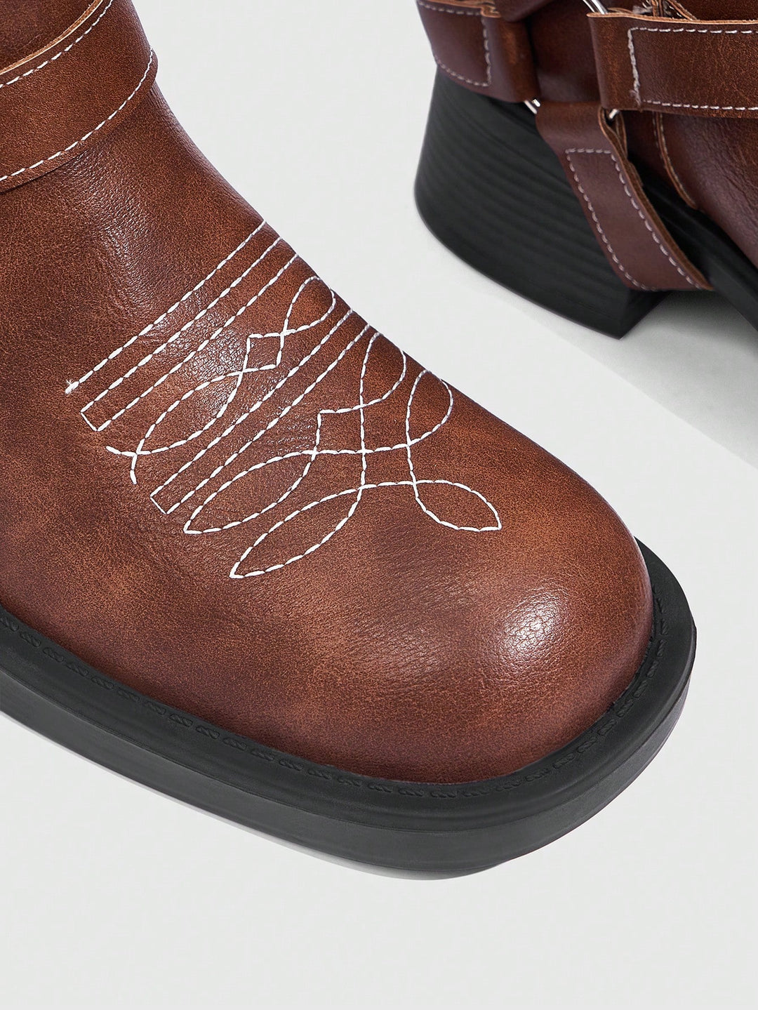 Cizme SHEIN, maro