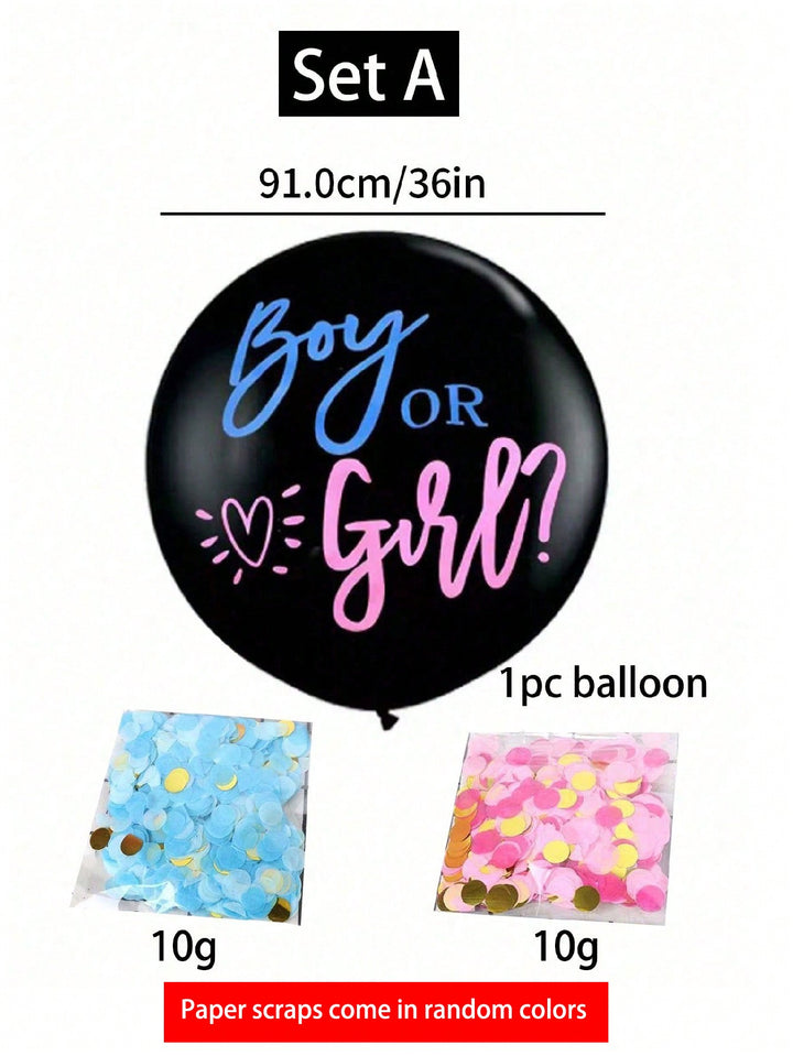 Baloane decorative SHEIN, negru